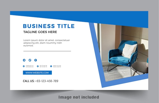 New business banner template design