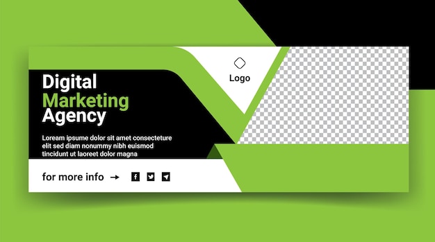 New Business web banner template design