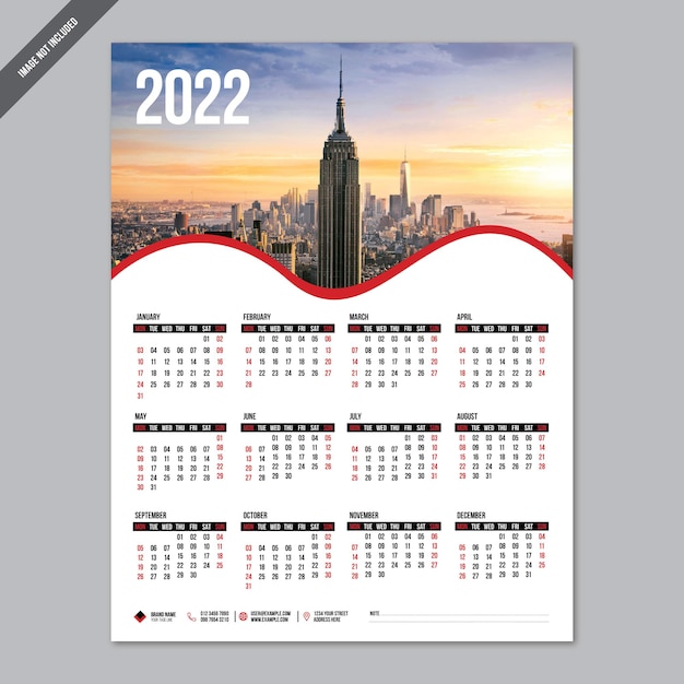 New Calender Design 2022