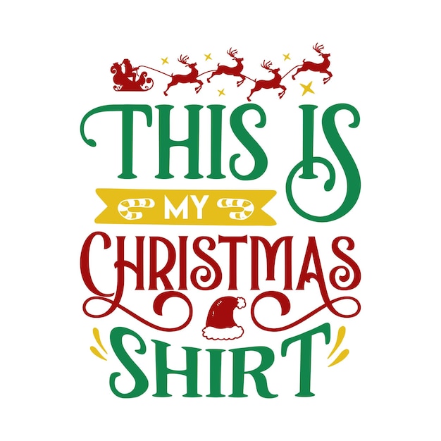 New Christmas red green tshirt This is my Christmas shirt new Christmas tshirt design