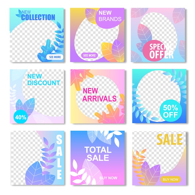 New Collection Brand Discount Arrival Special Offer Total Sale Banner