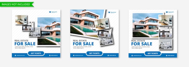 new collection real estate banner instagram post feed