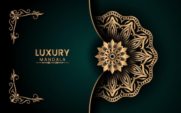 New luxury mandala design in vector Luxury mandala Background