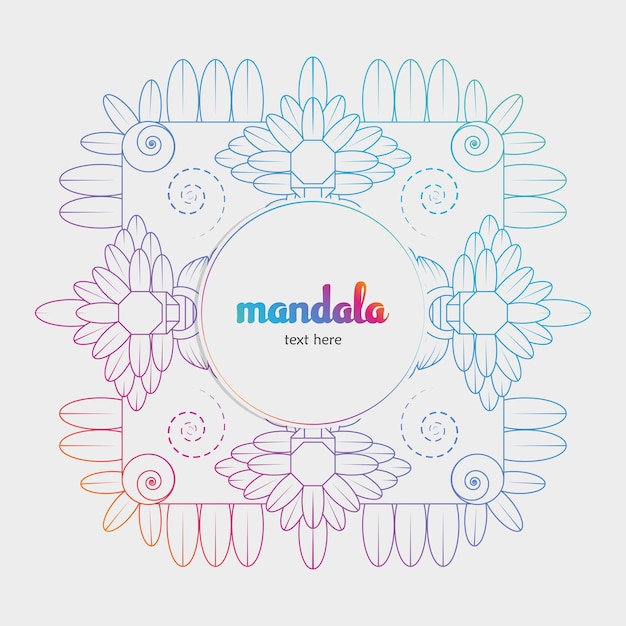 new mandala background