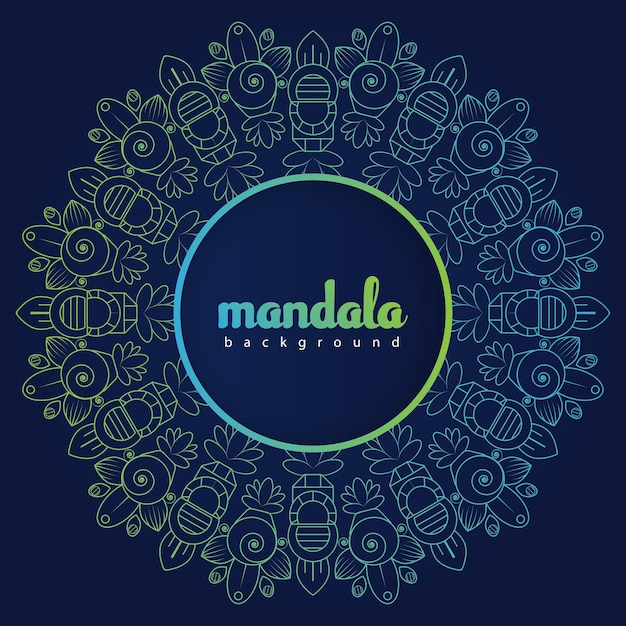 new mandala background