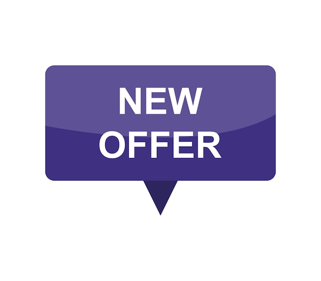 New offer sign