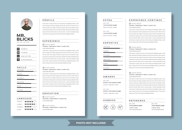 New Resume Design