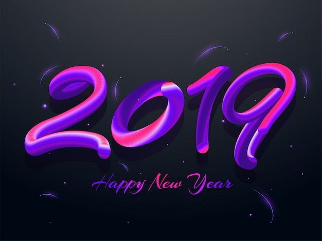 New Year 2019 Background.