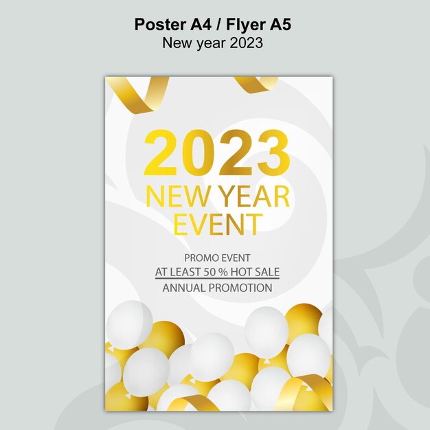 new year 2023 Poster