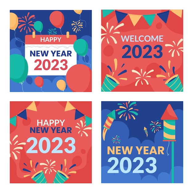 New Year 2023 Social Media Template