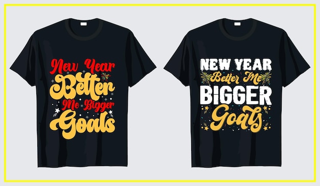 New year 2023 t-shirt design, typography t-shirt new year bundle