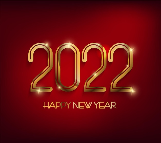 New Year banner design template