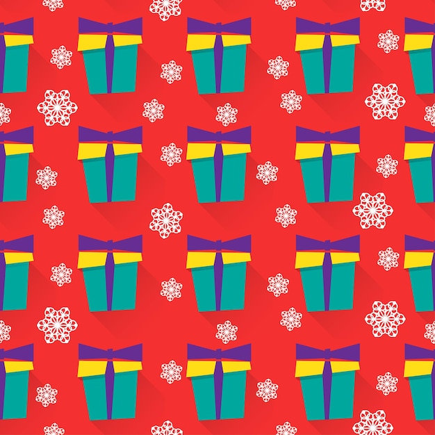 New year or Christmas wrapping paper or fabric seamless pattern background