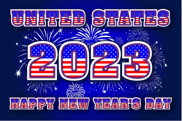 New year's day 2023 in the United States