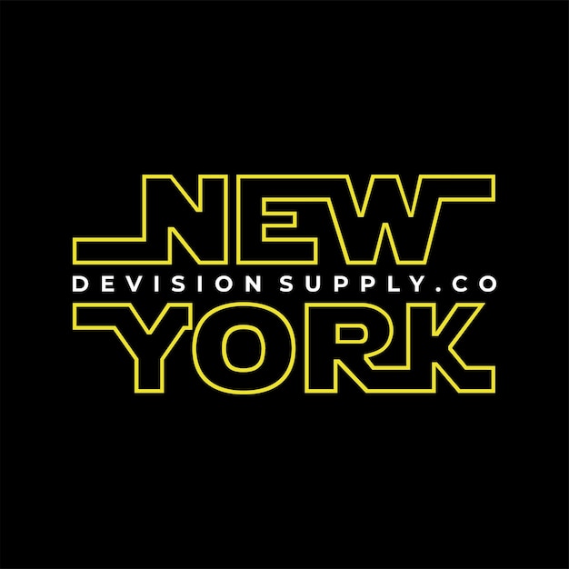 New york city typography tshirt design vector illustration and apparel abstract poster