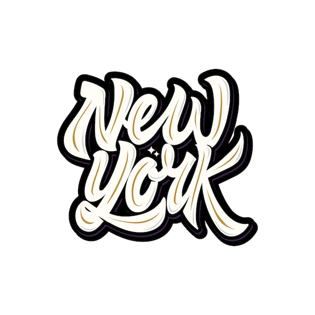 New York Lettering Typography