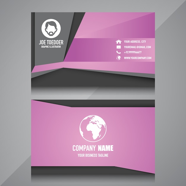 Nice Business Card Template