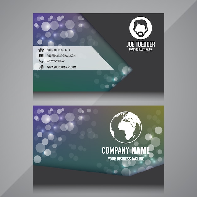 Nice Business Card Template