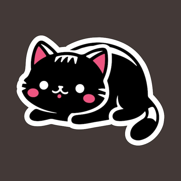 A nice cat sticker