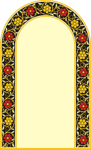 Nice flower frame Great design frame for invitations greeting cards calligraphy and flyers