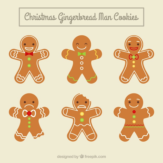 Nice men gingerbread 