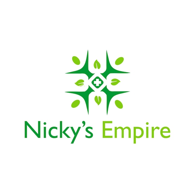 Nicky039s Empire Logo Design