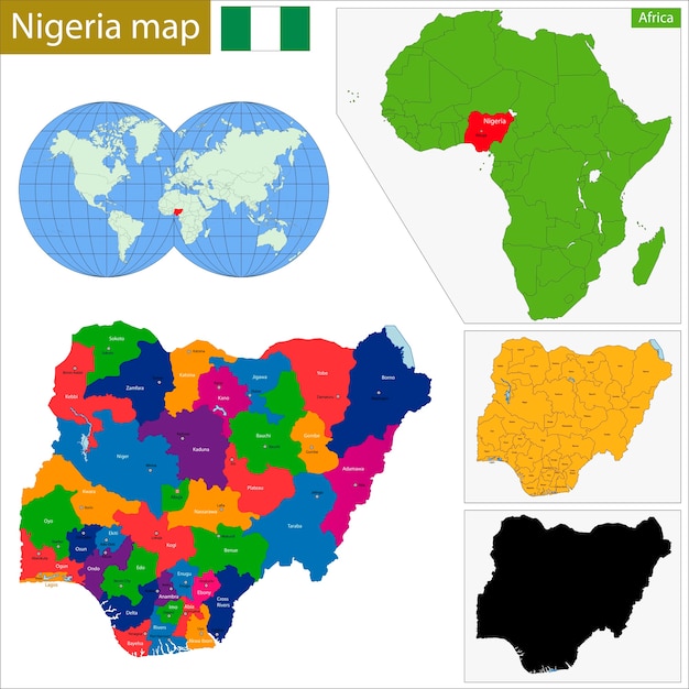 Nigeria map