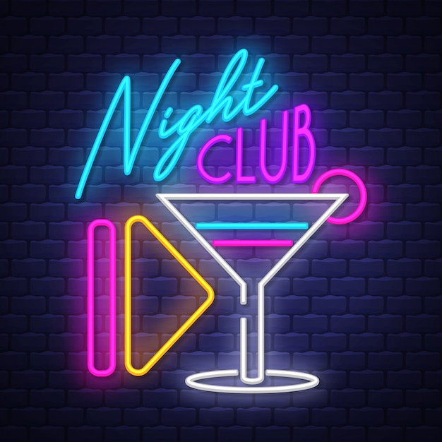 Night Club Neon Sign 