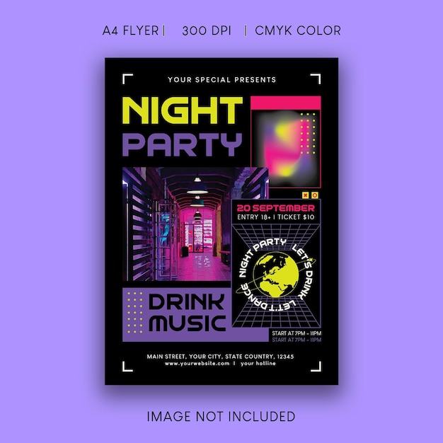 Night Party Flyer