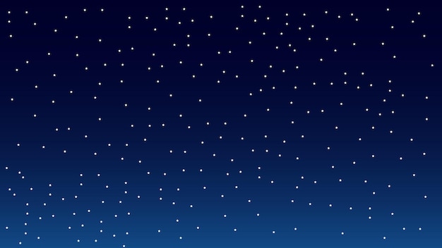 night sky background design full of stars