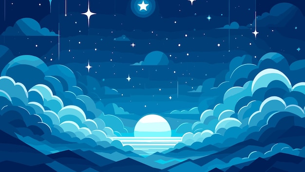 Night Sky Vector Design Where Art Meets Astronomy