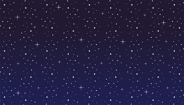 Night sky with star background