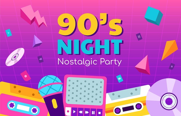 Nineties Night Nostalgic Party