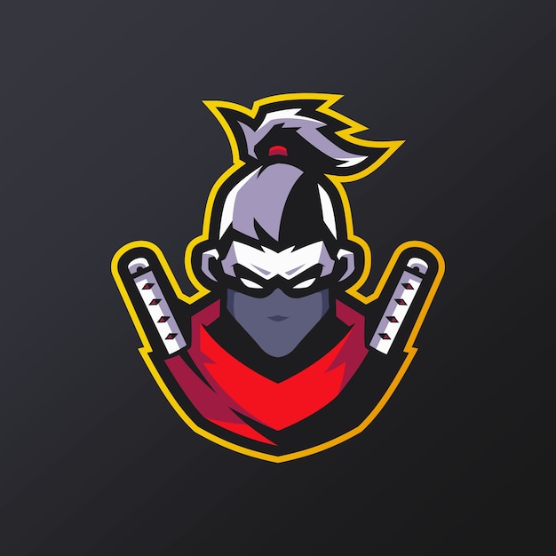 Ninja Mascot Logo