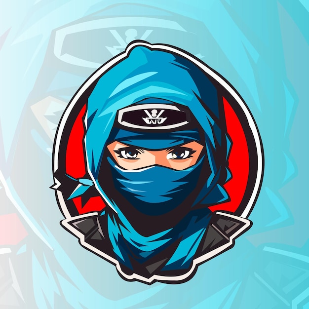 Ninja mascot Logo