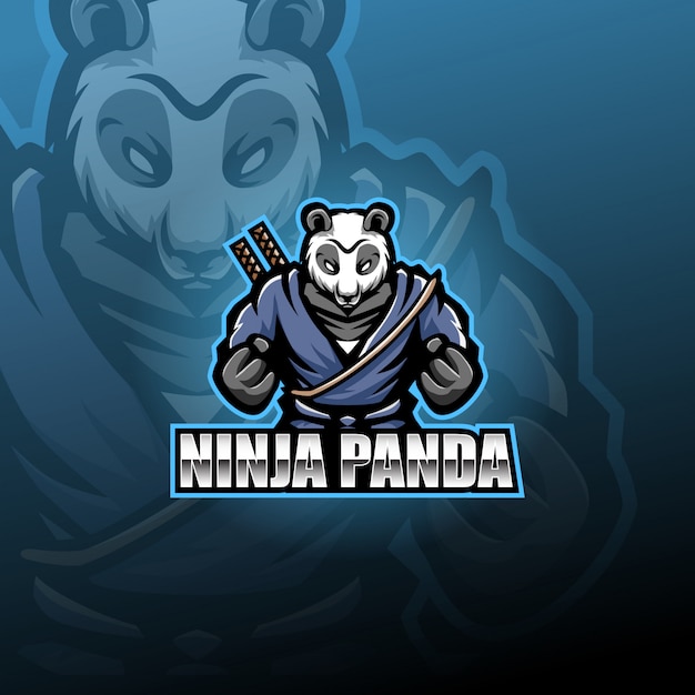 Ninja panda mascot