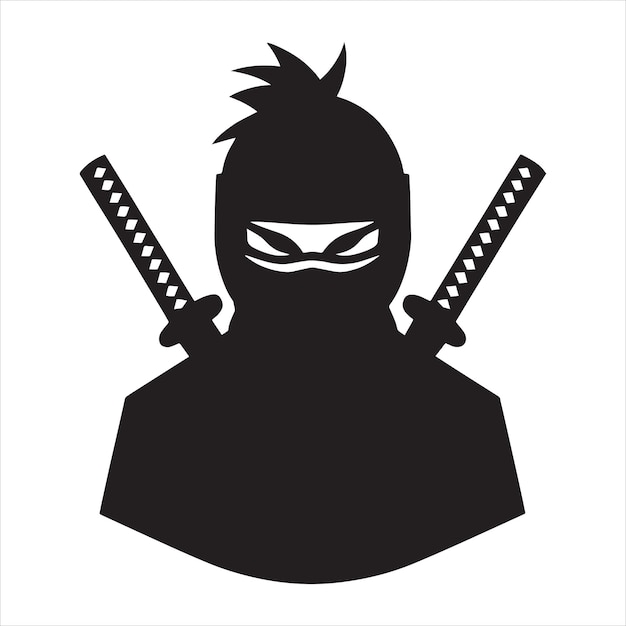 Vector ninja svg