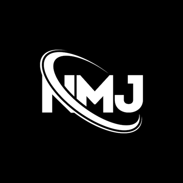 NMJ logo NMJ letter NMJ letter logo design Initials NMJ logo linked with circle and uppercase monogram logo NMJ typography for technology business and real estate brand