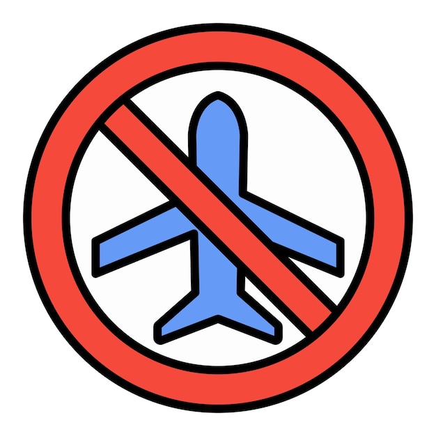 No Flight Icon