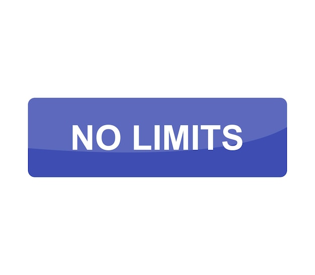 No limits sign