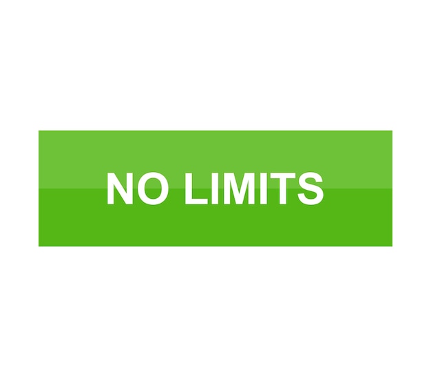 No limits sign