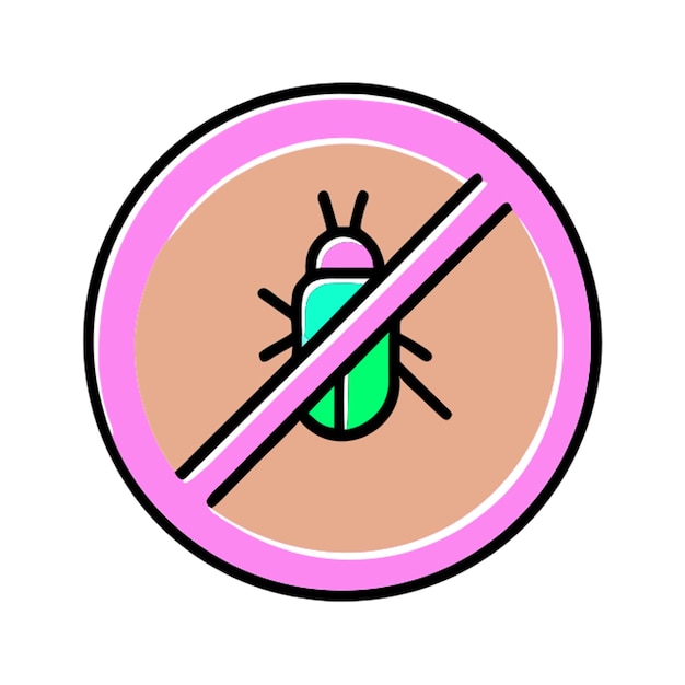 no mosquito icon offset fill