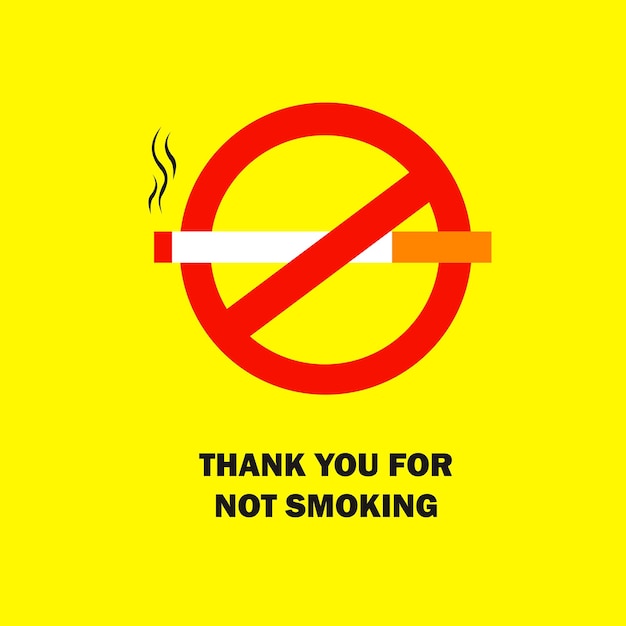 No smoking sign printable design