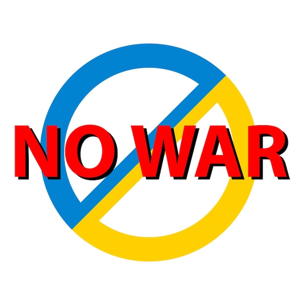 No war in Ukraine Heart