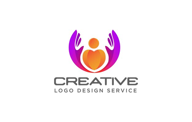 Nonprofit - NGO, Charity or Fundraising logo design template