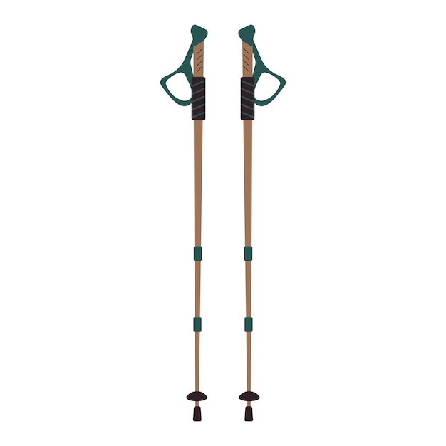 Nordic walking poles Ski or trekking equipment