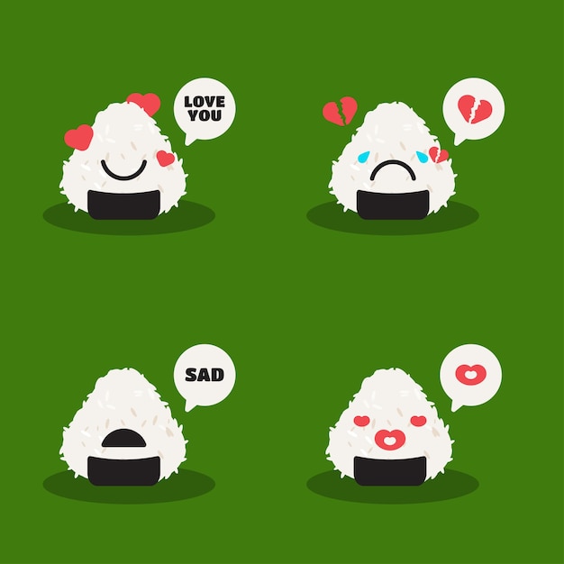 Nori Emoji Cartoon Expression Set