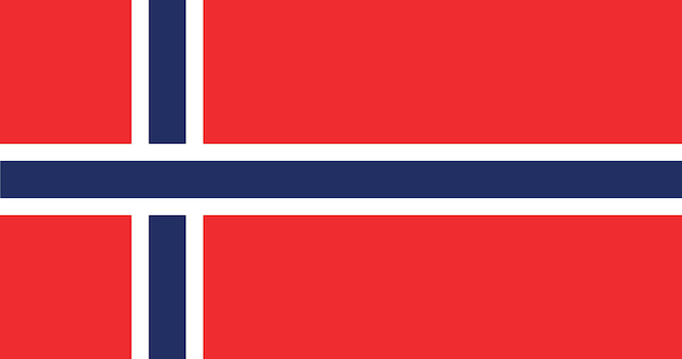 Norway Flag in Vector