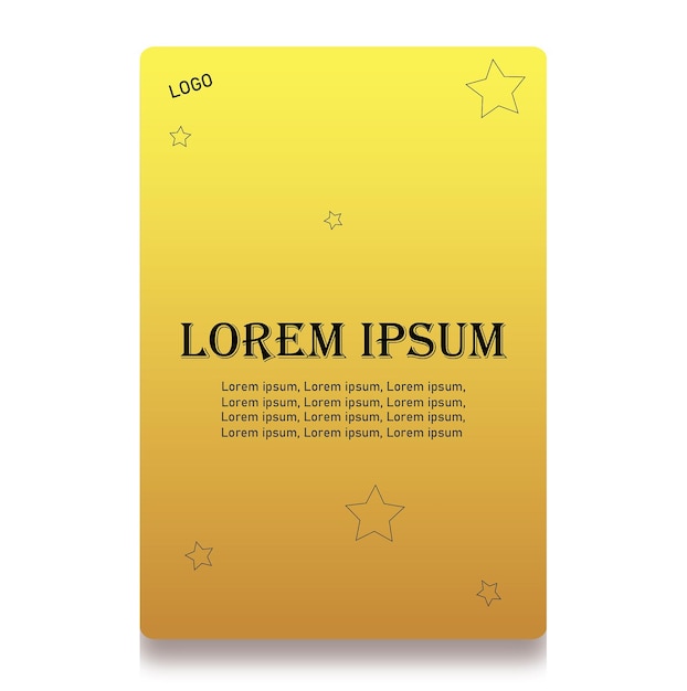 note book brand cover gradient yellow pink color