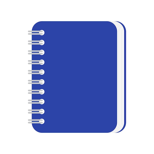 Notebook vector icon on a white background